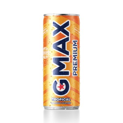 Nước tăng lực Gmax Premium vị Tropical